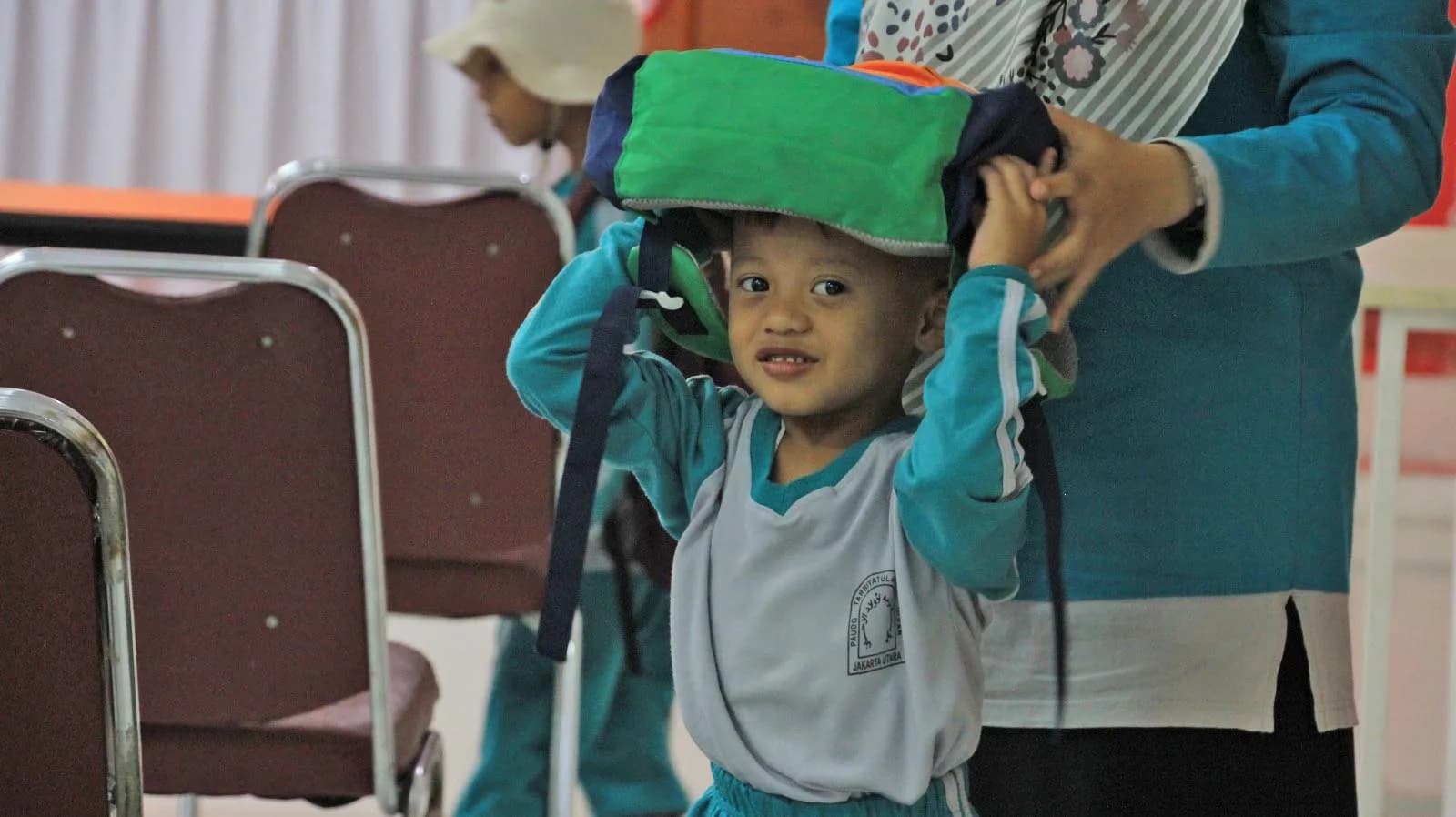 PMI Jakarta Utara Edukasi Siswa PAUDQ Tarbiyatul Aulad Ihsan tentang Kesiapsiagaan Bencana